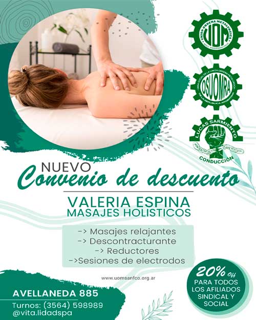 VALERIA ESPINA - MASAJES HOLÍSTICOS