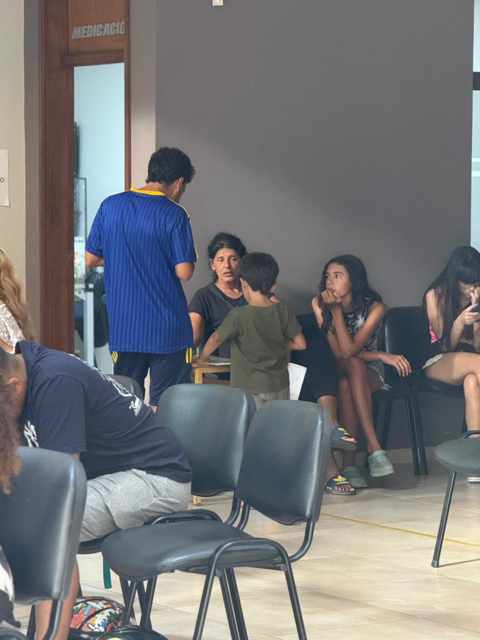 Imágenes de lo que está sucediendo ahora mismo en nuestras instalaciones.