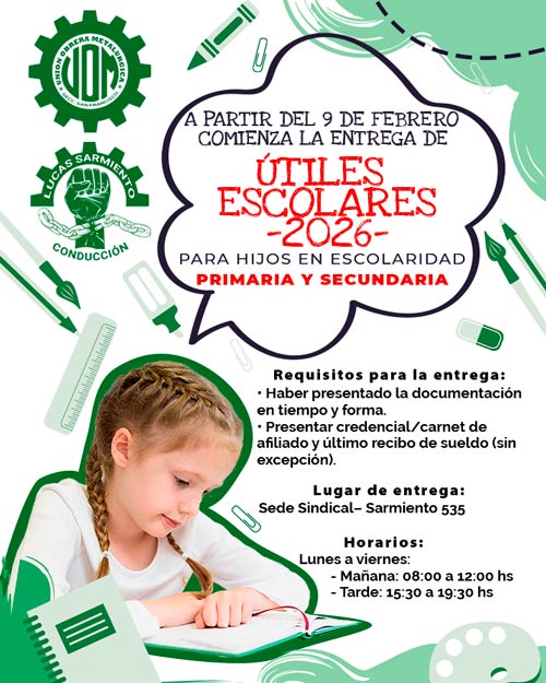 📚 ENTREGA DE KITS ESCOLARES 2026