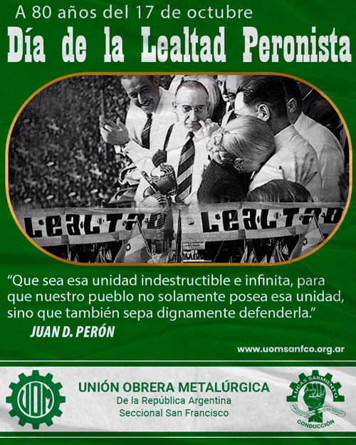 80 Años de Lealtad Peronista